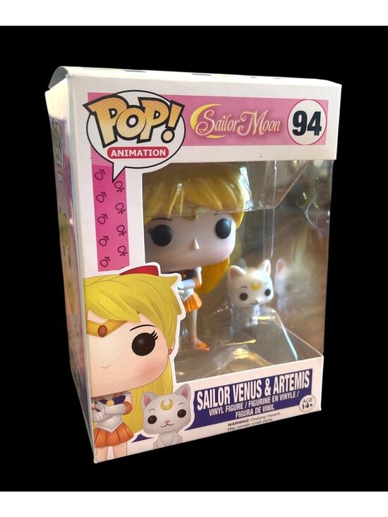 Funko Other - Funko Pop! Animation Sailor Moon Sailor Venus & Artemis Vinyl Figure #94